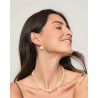 Pendientes Majorica Plata Dorada Perla 12mm Wild Pearls 18133.01.1.E00
