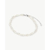 Collar Majorica Plata Essence Doble 4 y 6 mm 18129.01.2.N32