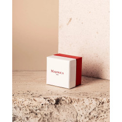 Pendientes Majorica Dorados Plata Perla Plana 10 mm Espiga 09286.01.1.E00