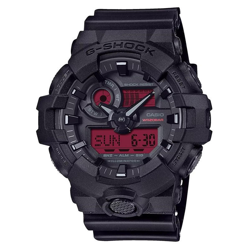 Reloj Casio G-Shock GA-700BBR-1AER Negro Resina 20 Bar