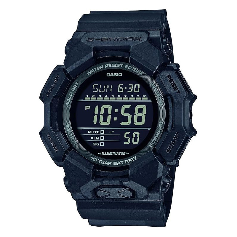 Reloj Casio G-Shock GD-0101-1A1ER Negro Carbon Core Guard 20 Bar