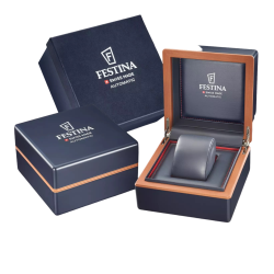 Reloj Festina Hombre F20053/4 Swiss Made Automático Negro Acero Inoxidable