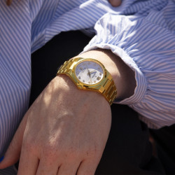 Reloj Festina Mujer F20058/1 Swiss Made Rivé Dorado