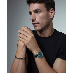 Reloj Viceroy Cronógrafo Acero y Cerámica 401399-67 – Esfera Verde
