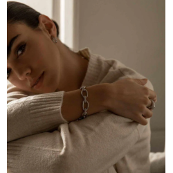 Pulsera Plata Circonitas