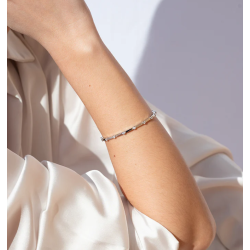 Pulsera Plata Circonitas