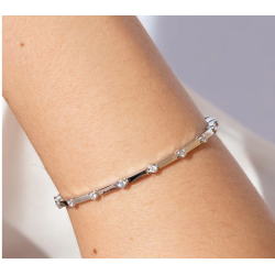 Pulsera Plata Circonitas