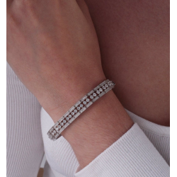 Pulsera Plata Circonitas