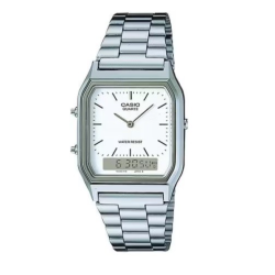 Reloj Casio Digital Y Analogico Vintage Aq-230-7dmqyes