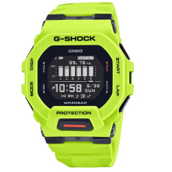 Reloj G-shock Hombre Bluetooth SMART FUNCIÓN MOBILE LINK Gbd-200-9er Verde-Amarillo Fluor