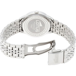 Reloj Lotus Mujer Acero Esfera Blanca Brazalete Plateado 15884/1