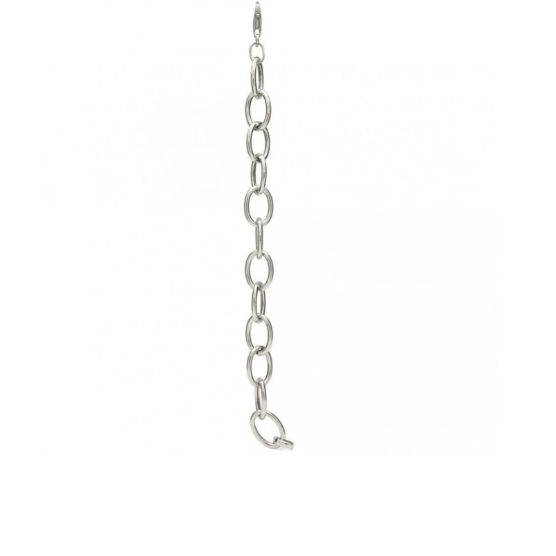 Pulsera de plata 925 de eslabones ovalados grandes para mujer- Lineargent 15202-P