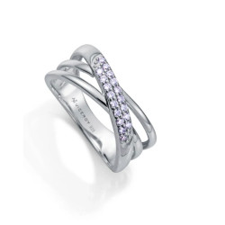 Anillo Viceroy de plata con...