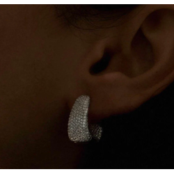 Pendientes Plata Circonitas