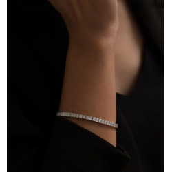 Pulsera Plata Circonitas