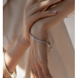 Pulsera Plata Circonitas