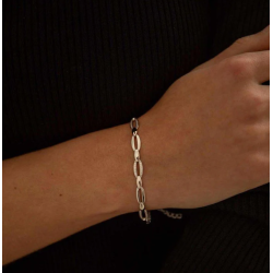 Pulsera Plata Circonitas plata de ley