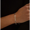 Pulsera Plata Circonitas plata de ley