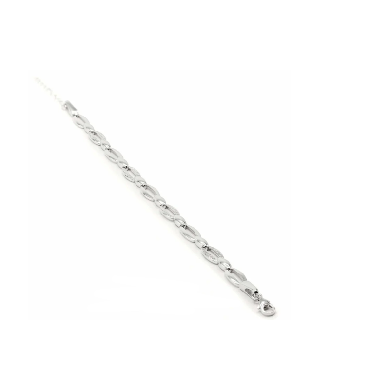 Pulsera Plata Circonitas plata de ley