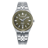 Reloj Mujer Swiss Made Acero Bitono IP Verde Zafiro 33 mm