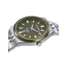 Reloj Mujer Swiss Made Acero Bitono IP Verde Zafiro 33 mm