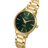 Reloj Mujer Viceroy Swiss Made Acero IP Dorado Esfera Verde 32 mm