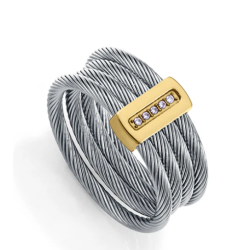 Anillo Mujer Acero IP...