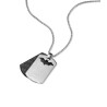 Collar Bat-Shield Police Hombre Acero Inoxidable – Doble Placa Batman PEAGN0080701