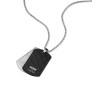Collar Bat-Shield Police Hombre Acero Inoxidable – Doble Placa Batman PEAGN0080701