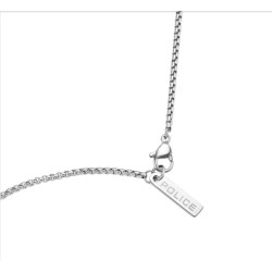 Collar Police Bullet para Hombre PEAGN0034103 – Colgante Bala Bicolor en Metal | Estilo Urbano y Elegante