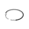 Pulsera Police Sequence Hombre 190mm – Acero Inoxidable Doble Vuelta Peagb0041501