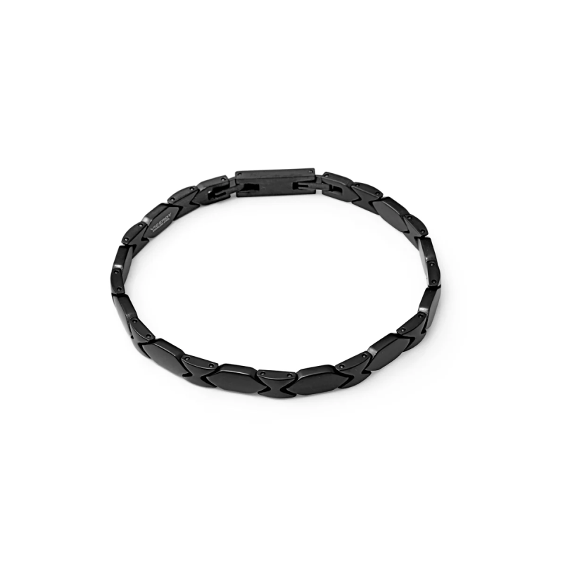 Pulsera Viceroy Hombre 75422P01010 Acero IP Negro con Eslabones 21,5 cm