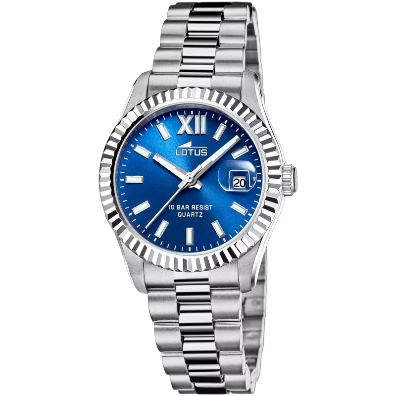 Reloj Lotus Freedom Mujer 18930/5 Acero Esfera Azul