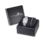 Reloj Mujer 2GETHER 19010/1 Nácar Cuadrado 26 mm Acero Inox Cuarzo 5 ATM