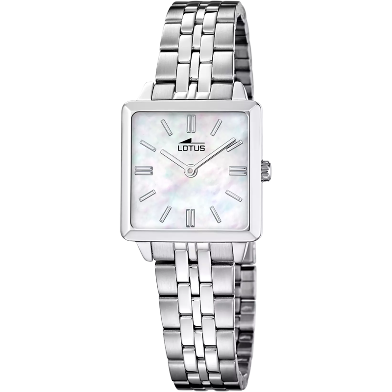 Reloj Mujer 2GETHER 19010/1 Nácar Cuadrado 26 mm Acero Inox Cuarzo 5 ATM