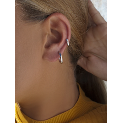 Pendientes Aro Plata