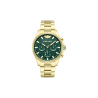 Reloj Police Malawi Dorado Hombre Esfera Verde Multifunción 45 mm PEWJK2227809