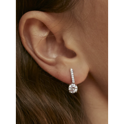 Pendientes Plata Circonitas