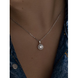 Collar Plata Circonitas