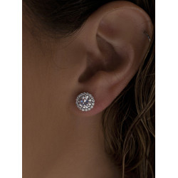 Pendientes Plata Circonitas