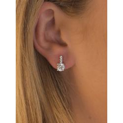 Pendientes Plata Circonitas