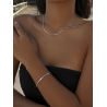 Pulsera Plata Circonitas