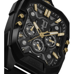 Reloj Police Bullhead Hombre Multifunción Azul Marino PEWGO0092204