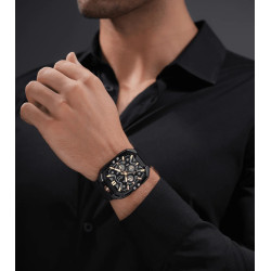 Reloj Police Bullhead Hombre Multifunción Azul Marino PEWGO0092204