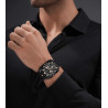 Reloj Police Bullhead Hombre Multifunción Azul Marino PEWGO0092204