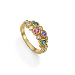 Anillo Viceroy Dorado Plata...