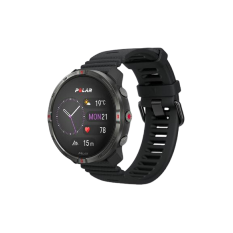 Polar Grit X2 Night Black – Outdoor GPS AMOLED Zafiro