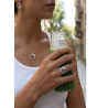 Anillo de Plata para Mujer con Circonitas Circular Lineargent 20383-R Talla 18