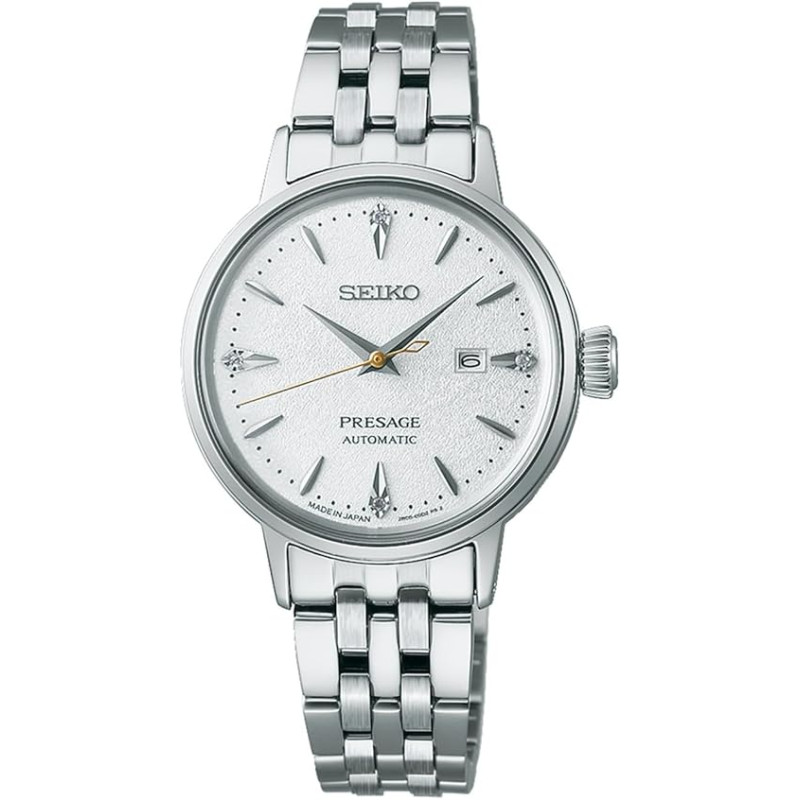 Reloj Seiko Presage Cocktail Mujer Automático SRE017J1 Acero y Diamantes