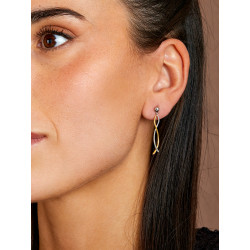 Pendientes Marea Plata D04101/an